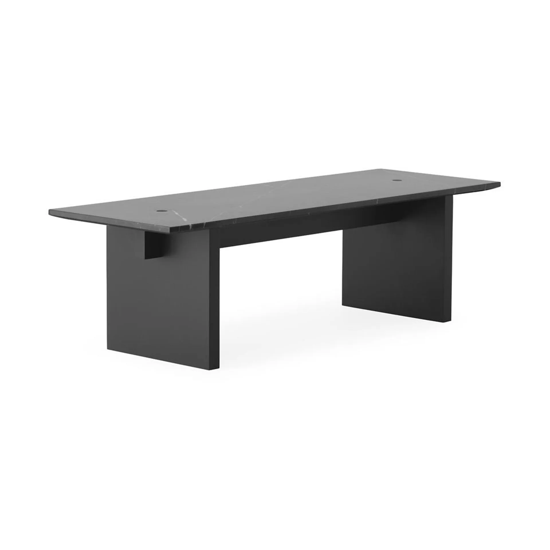 Solid table large τραπεζάκι του καφέ 130x38,5x40 cm, Black Normann Copenhagen
