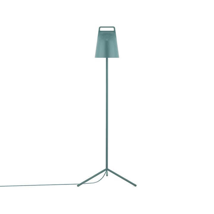 Φωτιστικό δαπέδου Stage - Petrol green, powder-coated steel - Normann Copenhagen