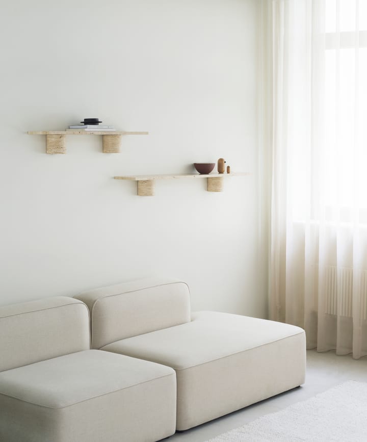 Ράφι Sten Shelf 120 εκ., Travertine Normann Copenhagen