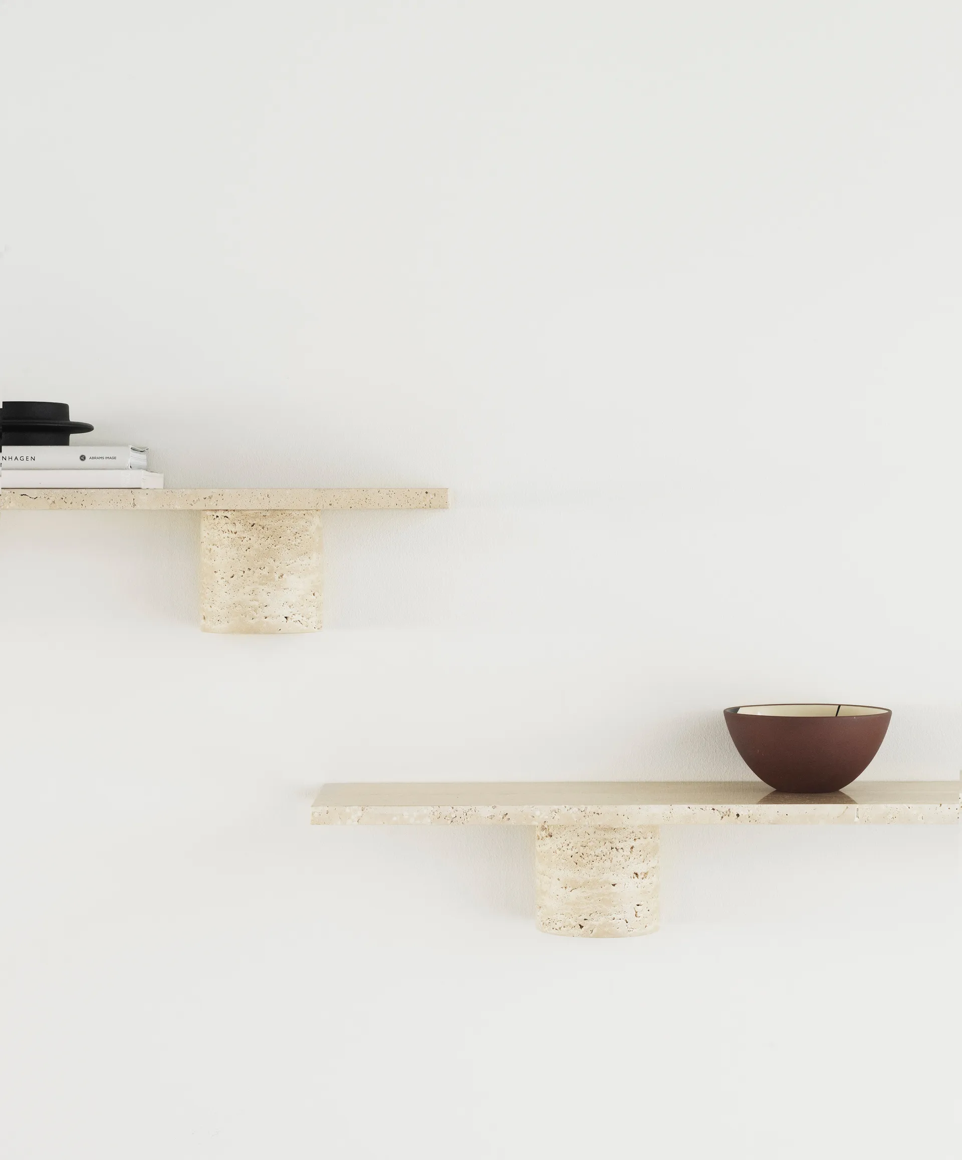 Ράφι Sten Shelf 80 εκ., Travertine Normann Copenhagen
