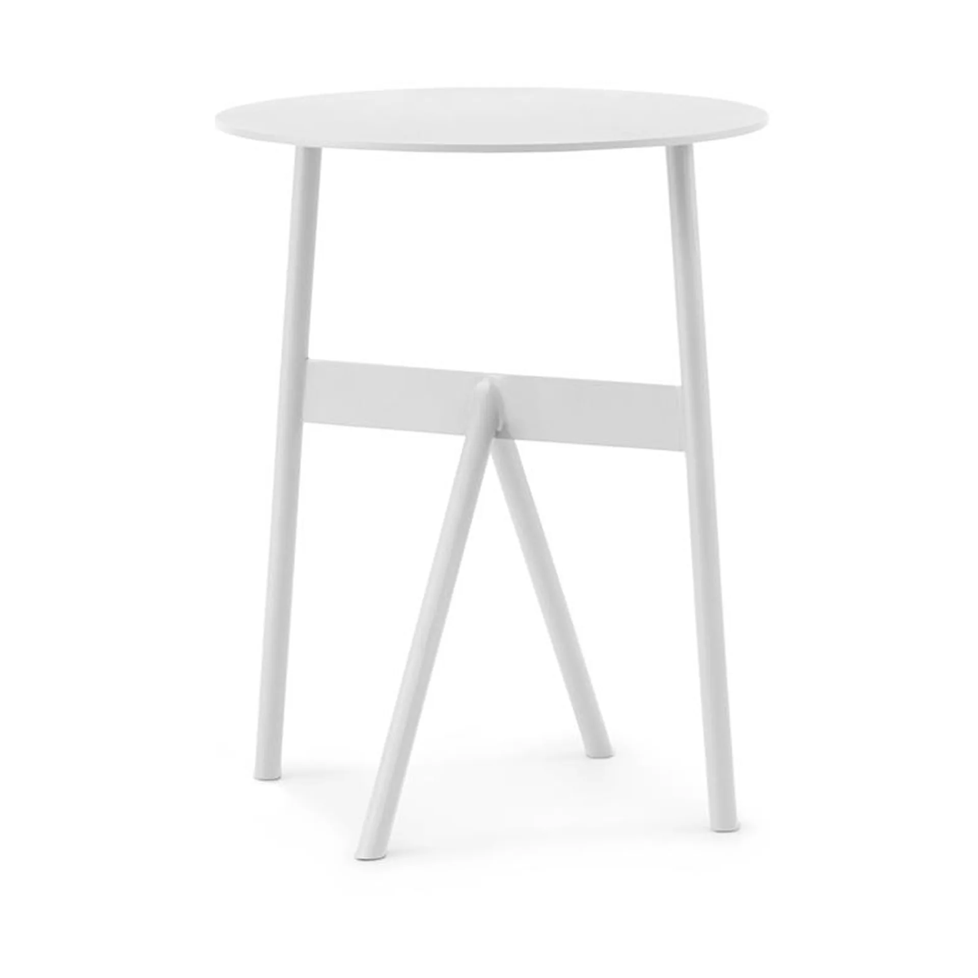 Stock Table βοηθητικό τραπεζάκι Ø37 cm H:46 cm, White Normann Copenhagen