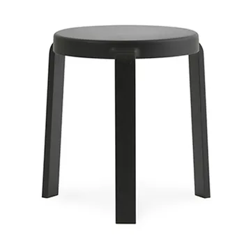 Σκαμπό Tap  - μαύρο, μαύρη ξυλεία δρυός - Normann Copenhagen