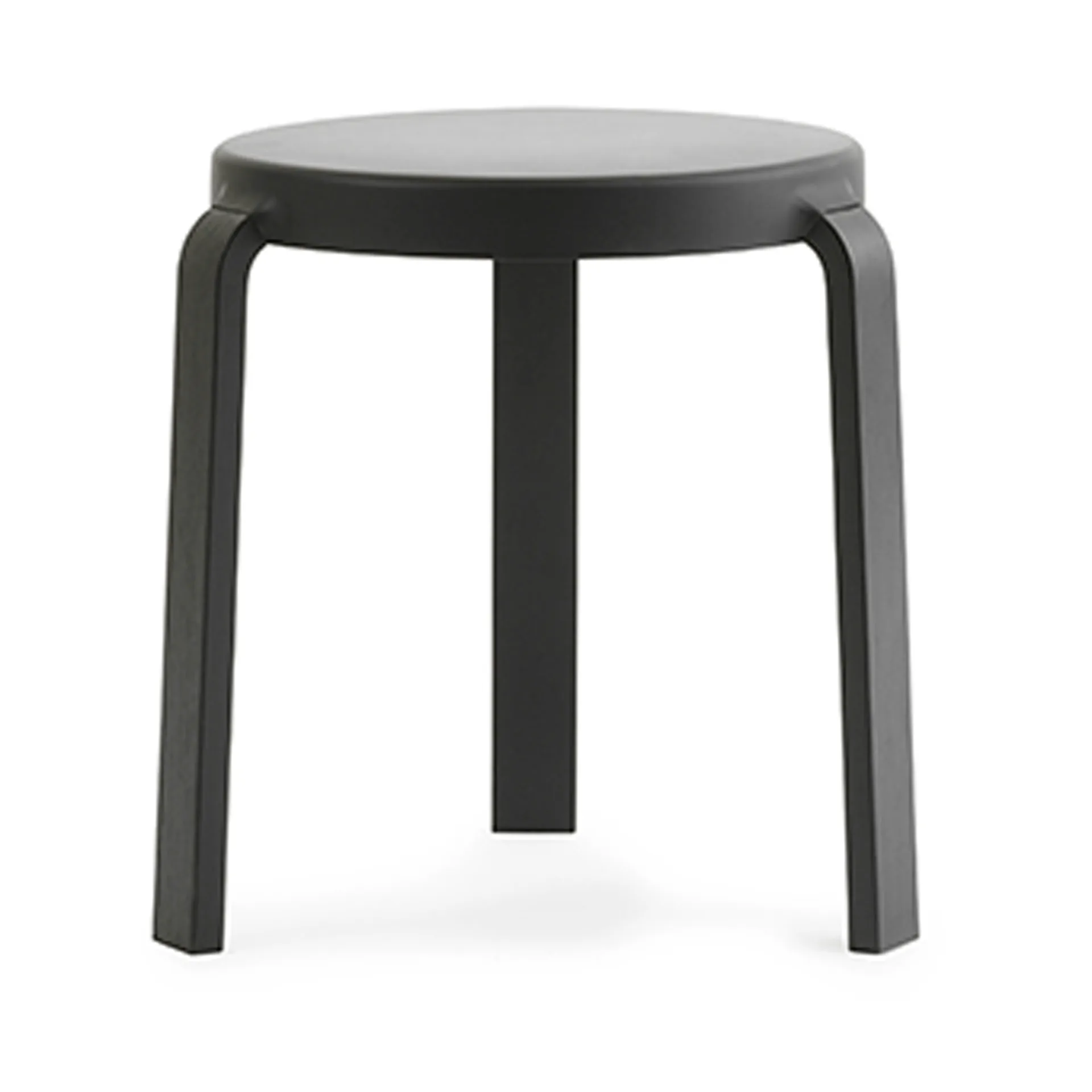 Σκαμπό Tap , μαύρο, μαύρη ξυλεία δρυός Normann Copenhagen