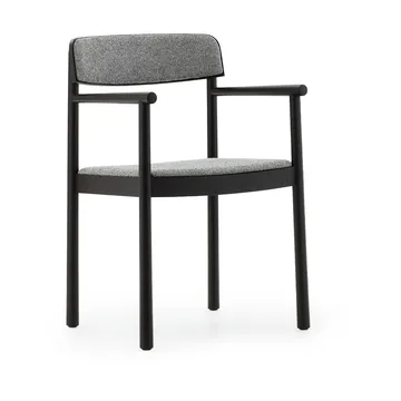 Timb καρεκλάκι με μπράτσα - Black ash-Hallingdal 166 - Normann Copenhagen