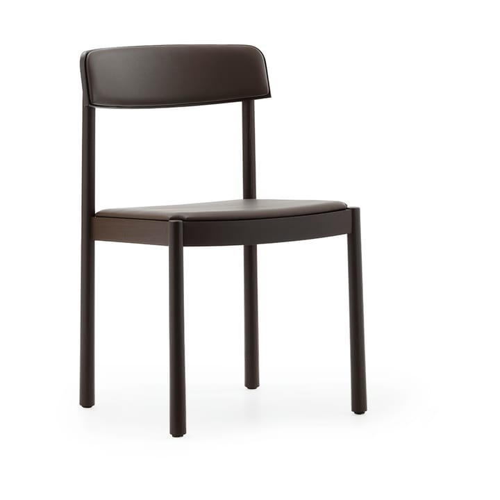 Timb καρέκλα - Brown ash-ultra leather chocolate - Normann Copenhagen