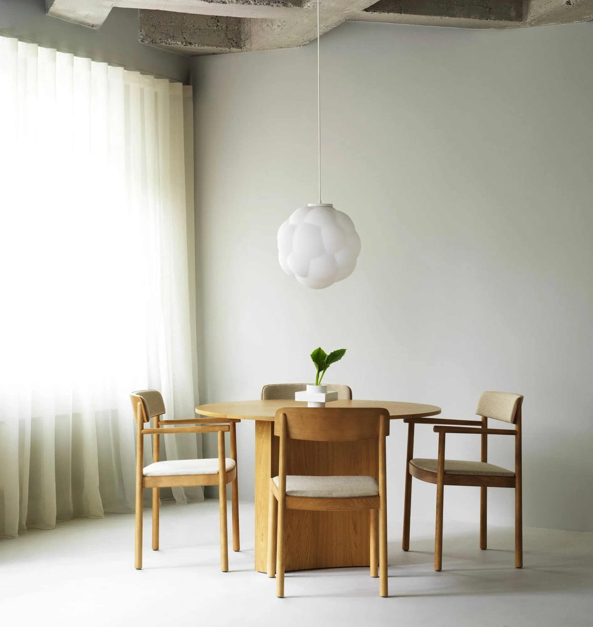 Timb πολυθρόνα, Tan ash-Hallingdal 220 Normann Copenhagen
