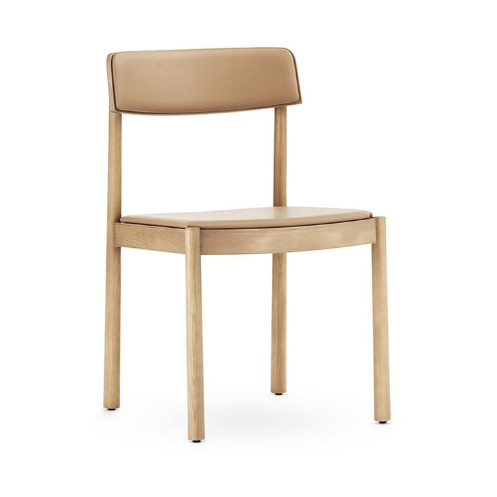 Timb καρέκλα με μαξιλάρι, Tan/ Ultra Leather - Camel Normann Copenhagen