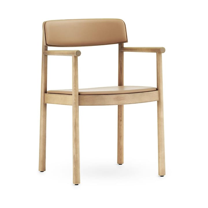 Timb πολυθρόνα με μαξιλάρι - Tan/ Ultra Leather - Camel - Normann Copenhagen