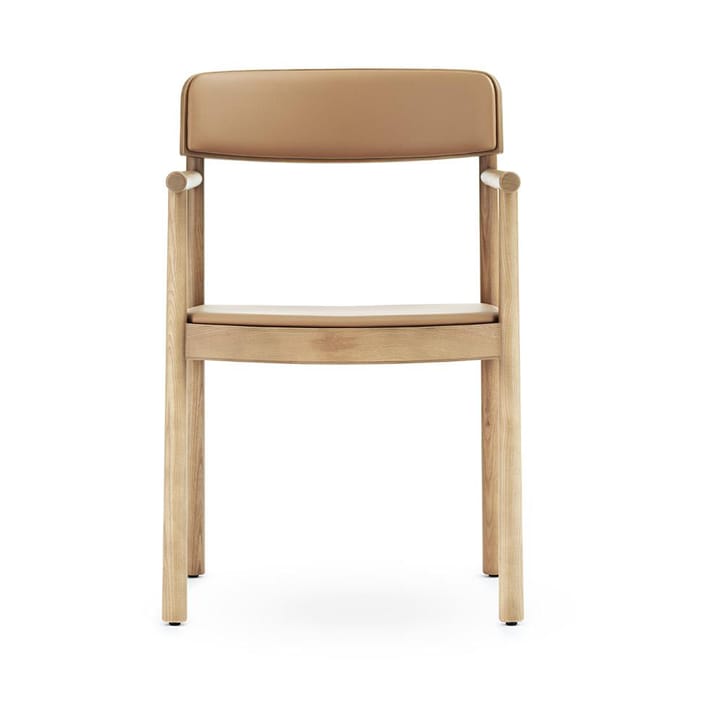 Timb πολυθρόνα με μαξιλάρι, Tan/ Ultra Leather - Camel Normann Copenhagen