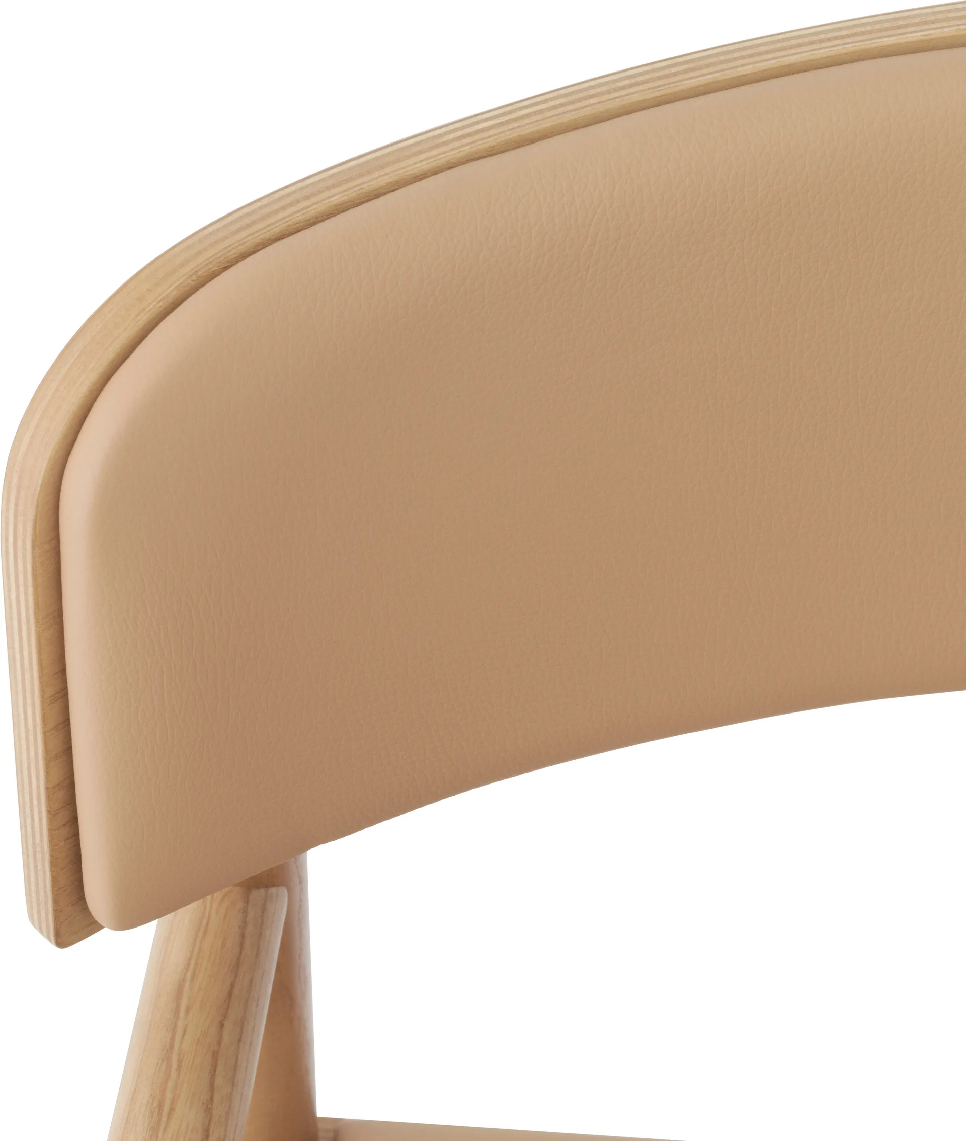 Timb πολυθρόνα με μαξιλάρι, Tan/ Ultra Leather - Camel Normann Copenhagen