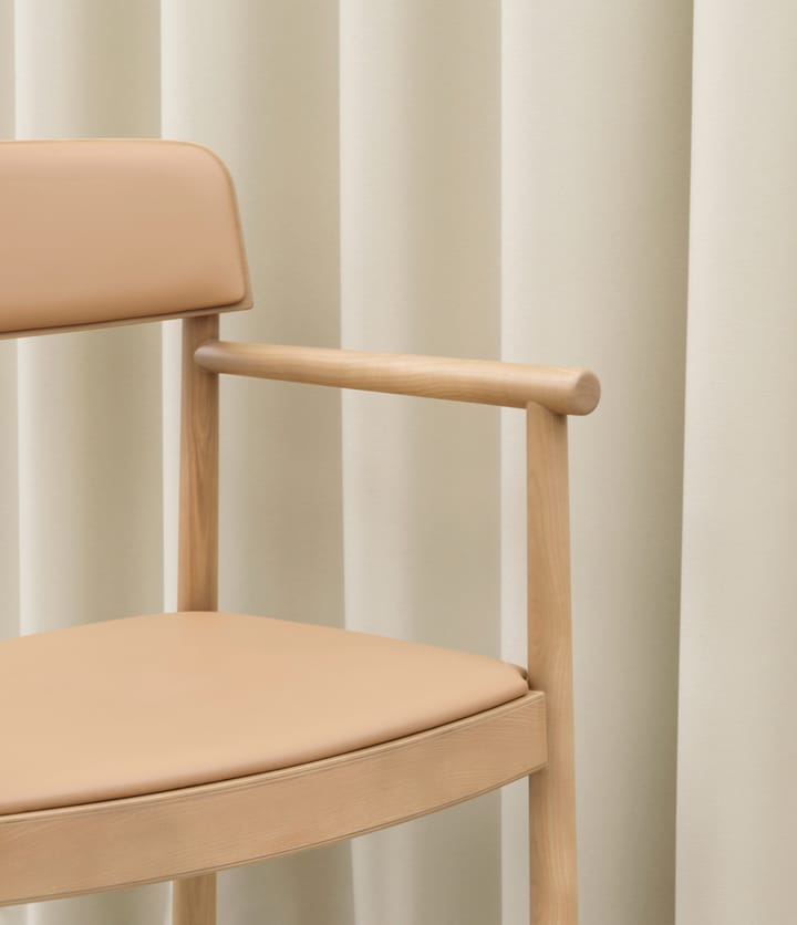 Timb πολυθρόνα με μαξιλάρι, Tan/ Ultra Leather - Camel Normann Copenhagen