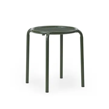 Vig στρογγυλό σκαμπό - Πράσινο, Ø41x46 cm - Normann Copenhagen