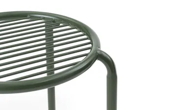Vig στρογγυλό σκαμπό - Πράσινο, Ø41x46 cm - Normann Copenhagen