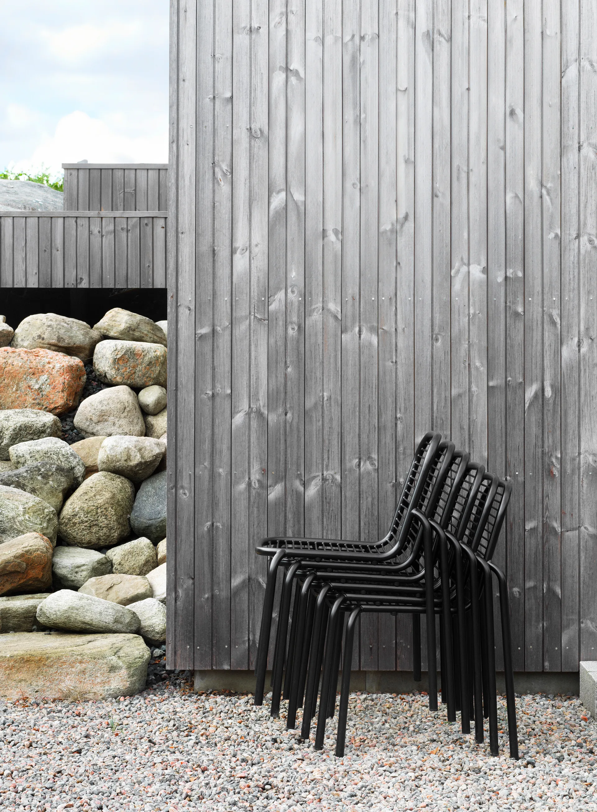 Καρέκλα Vig, Black Normann Copenhagen