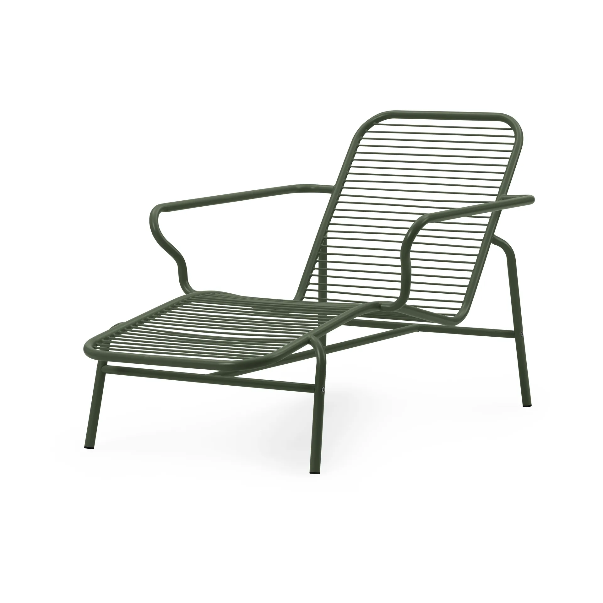 Vig Chaise Lounge ξαπλώστρα, Green Normann Copenhagen