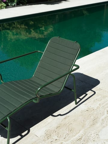 Vig Chaise Lounge ξαπλώστρα - Green - Normann Copenhagen