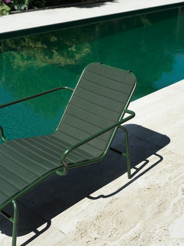 Vig Chaise Lounge ξαπλώστρα, Green Normann Copenhagen