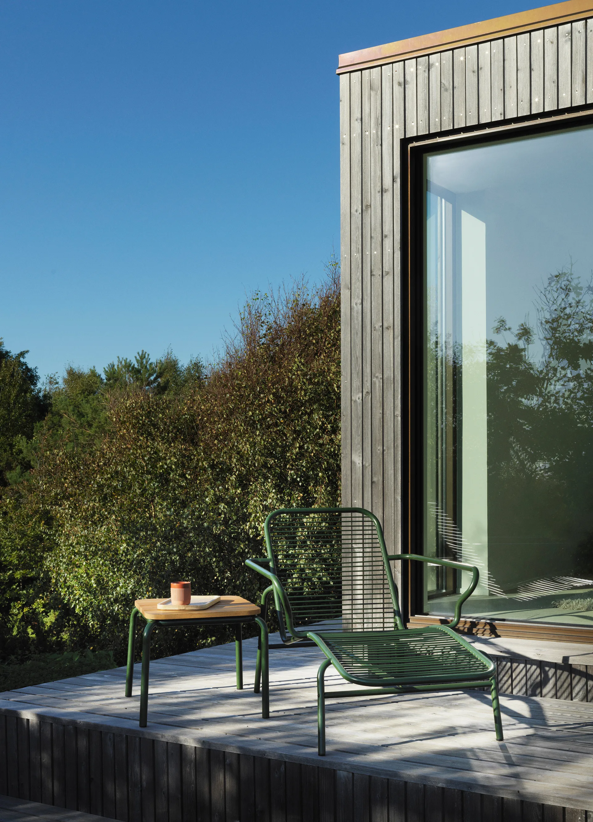 Vig Chaise Lounge ξαπλώστρα, Green Normann Copenhagen