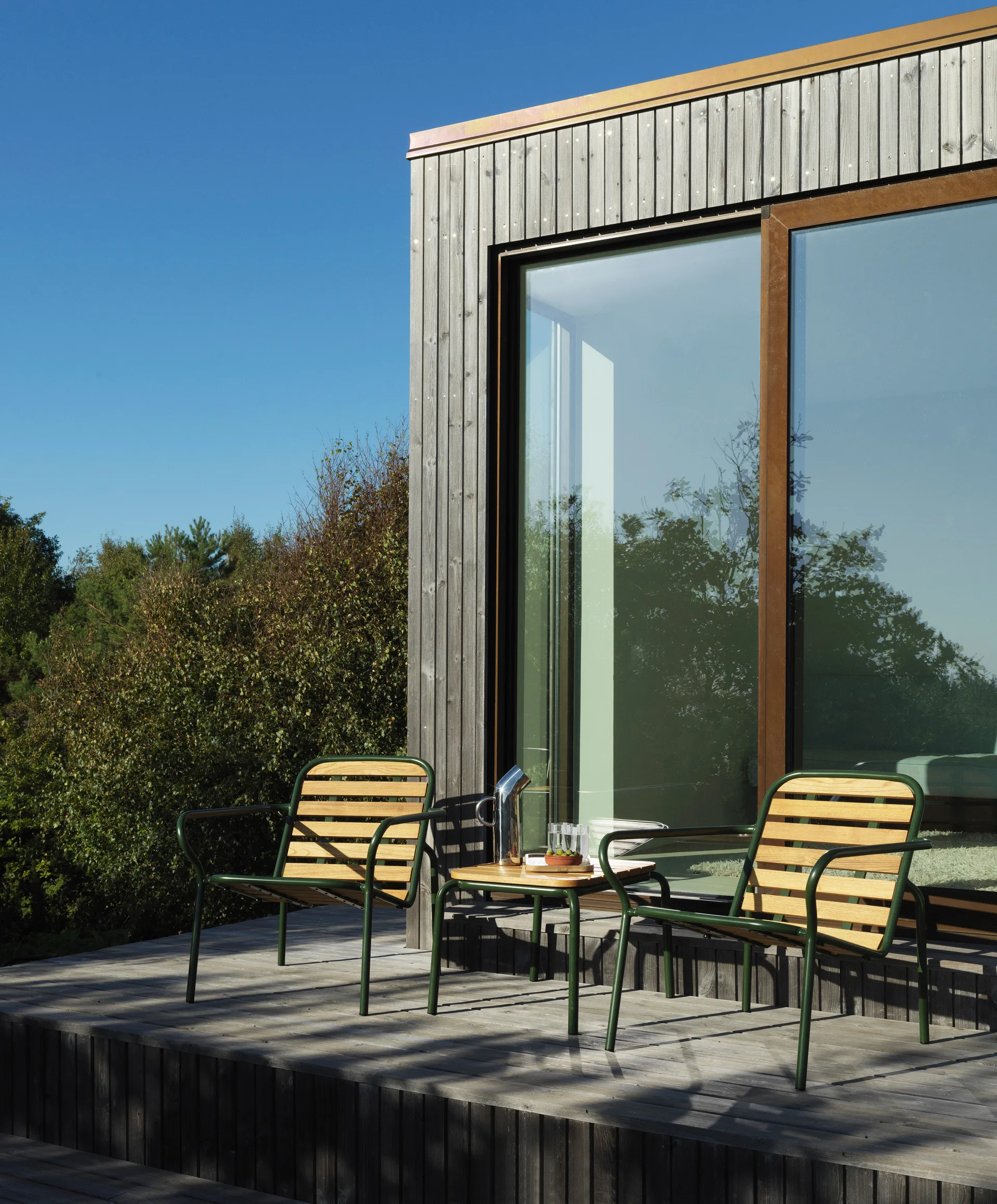 Vig Robinia τραπεζάκι σαλονιού 55x45 εκ., Green Normann Copenhagen