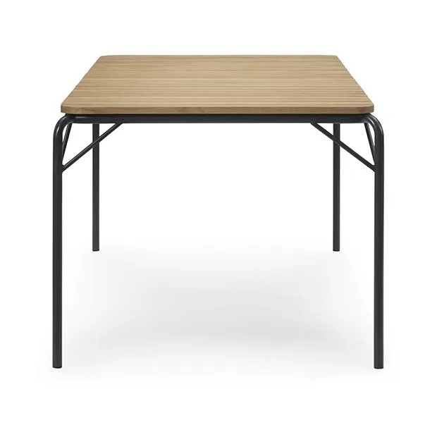 Τραπέζι Vig Robinia 90x200 εκ., Black Normann Copenhagen