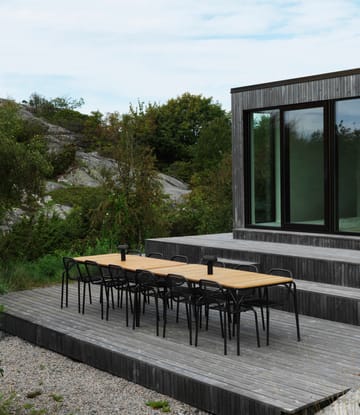 Τραπέζι Vig Robinia 90x200 εκ. - Black - Normann Copenhagen