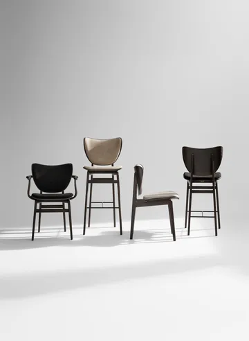 Elephant σκαμπό μπαρ - Μαύρο, 65 εκ. - NORR11