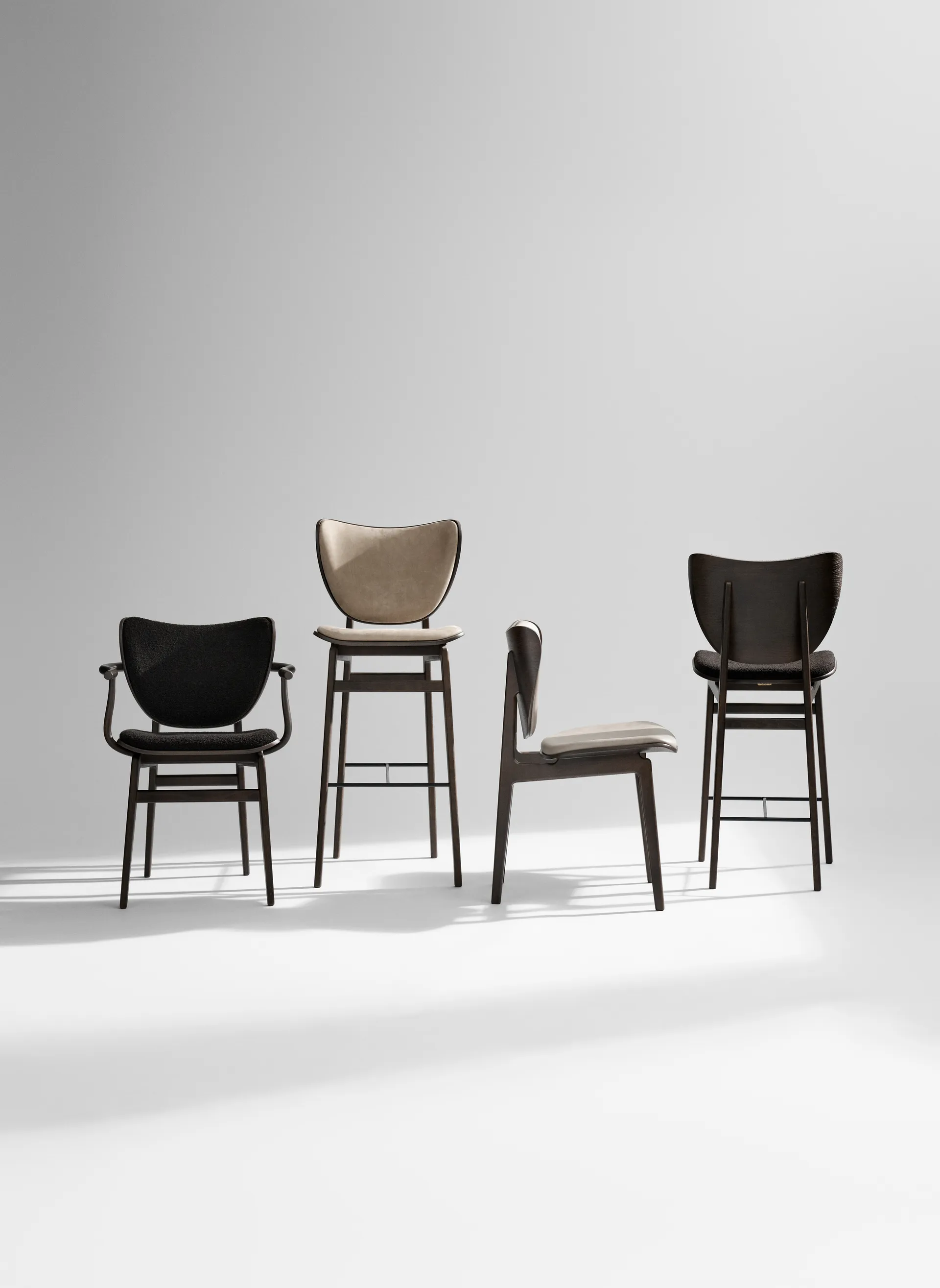 Elephant σκαμπό μπαρ, Φυσικό, 65 εκ. NORR11