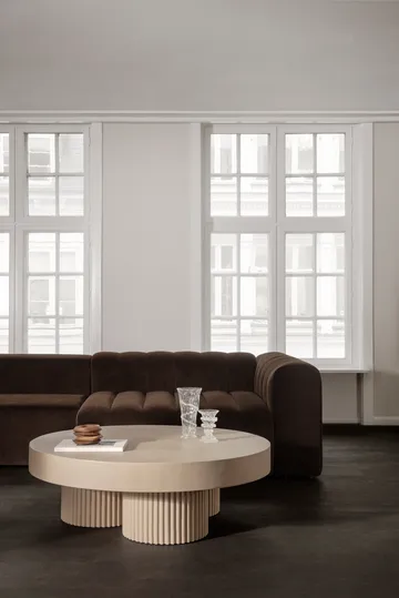 Gear τραπεζάκι σαλονιού - Chalk, Ø120 εκ. - NORR11