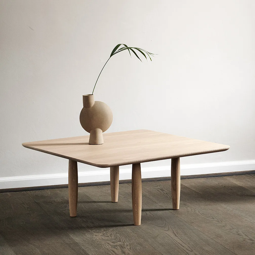 Oku τραπεζάκι του καφέ 80 cm, Βελανιδιά NORR11