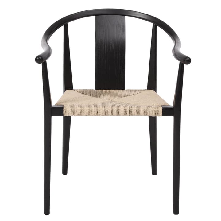 Καρέκλα Shanghai από φλαμουριά με μαύρο χρωματισμό - Φυσικό - NORR11