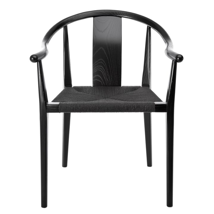 Καρέκλα Shanghai από φλαμουριά με μαύρο χρωματισμό - Μαύρο - NORR11