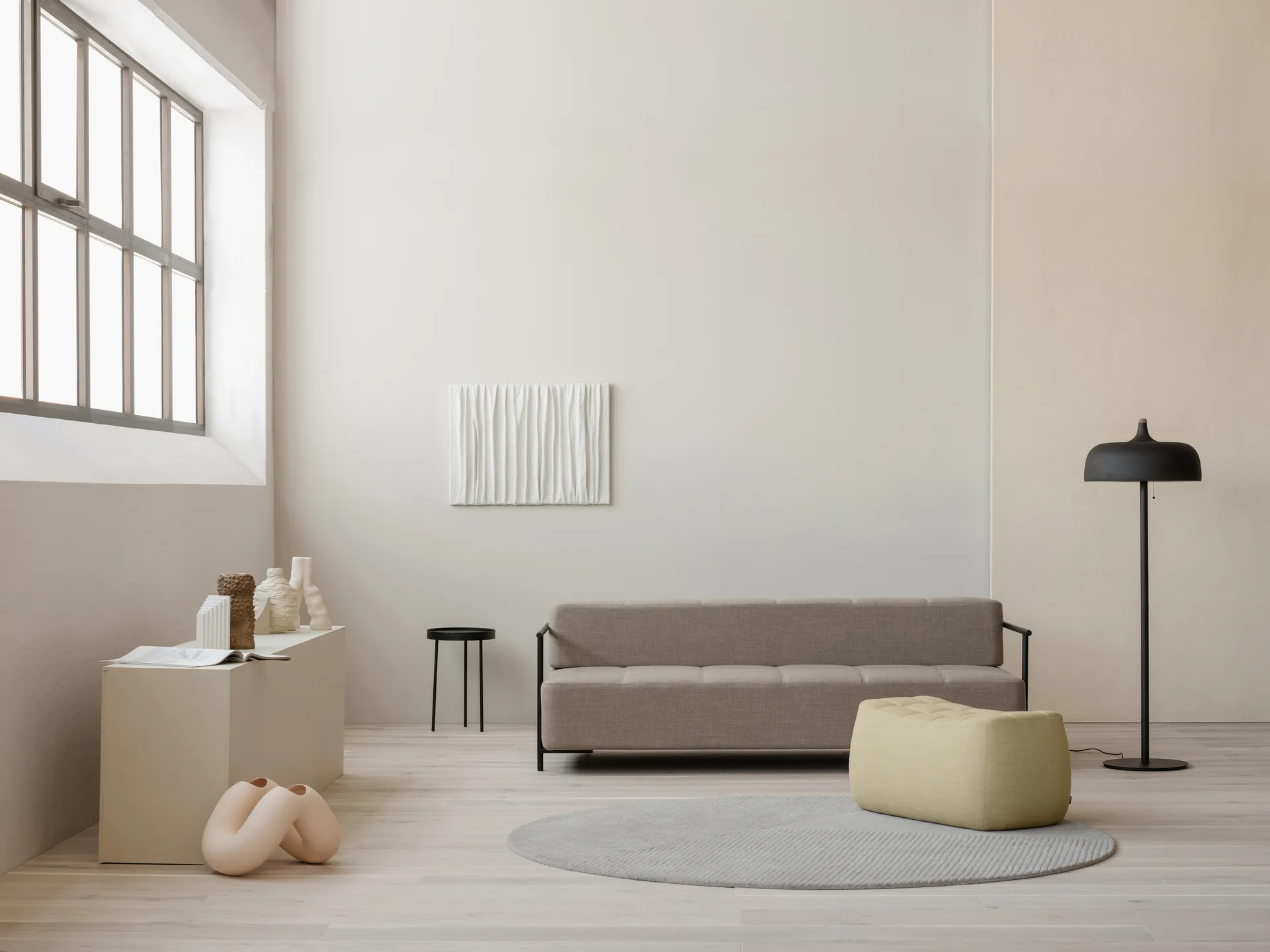 Acorn φωτιστικό δαπέδου, Ματ μαύρο Northern