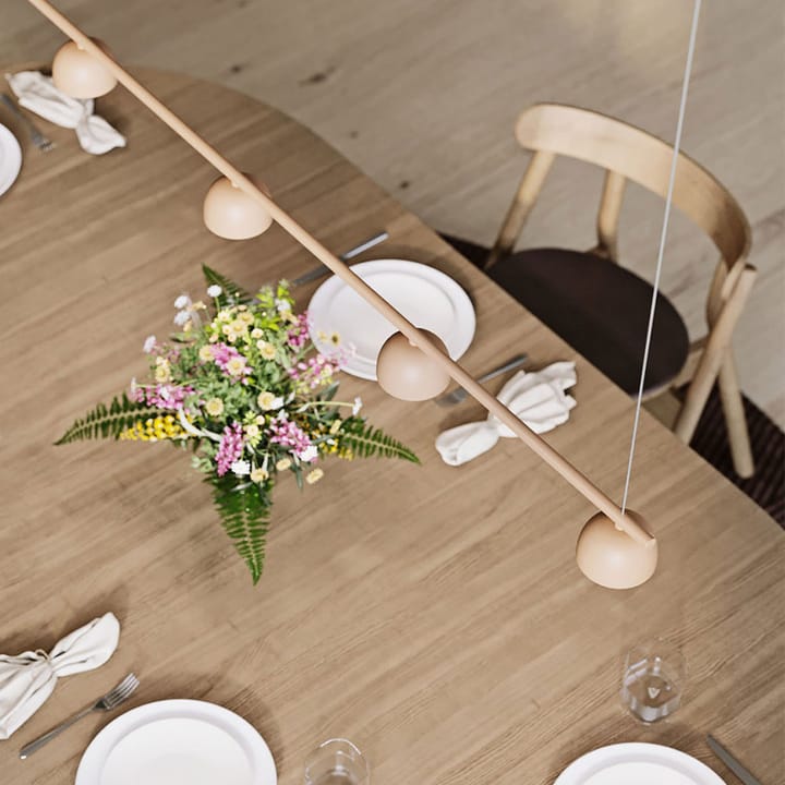 Blush Rail 5 φωτιστικό οροφής, Warm beige Northern
