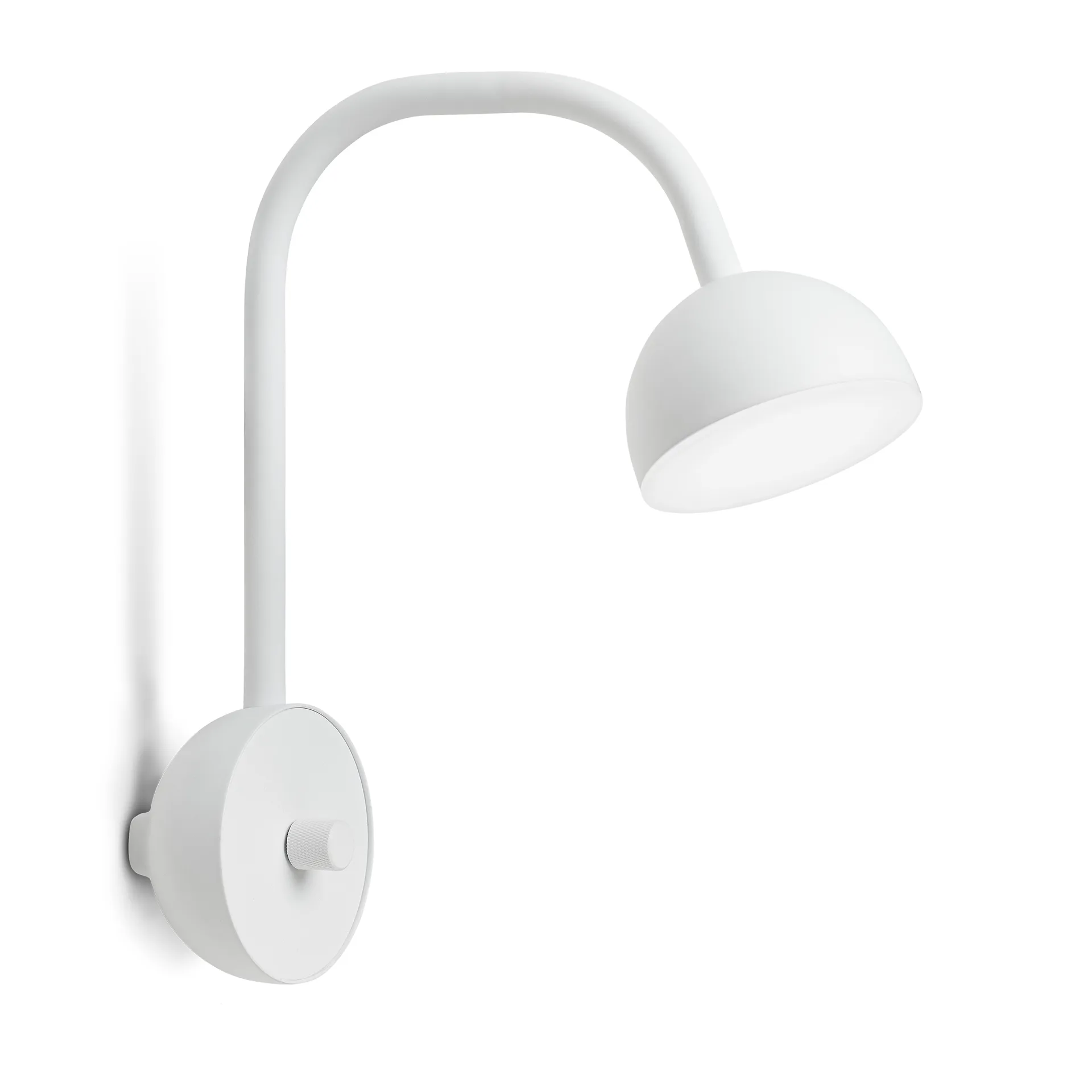 Blush φωτιστικό τοίχου, Λευκό ματ Northern