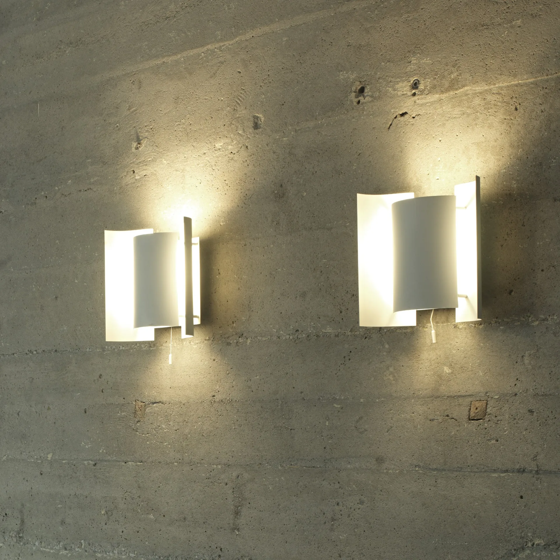 Butterfly φωτιστικό τοίχου, λευκό Northern