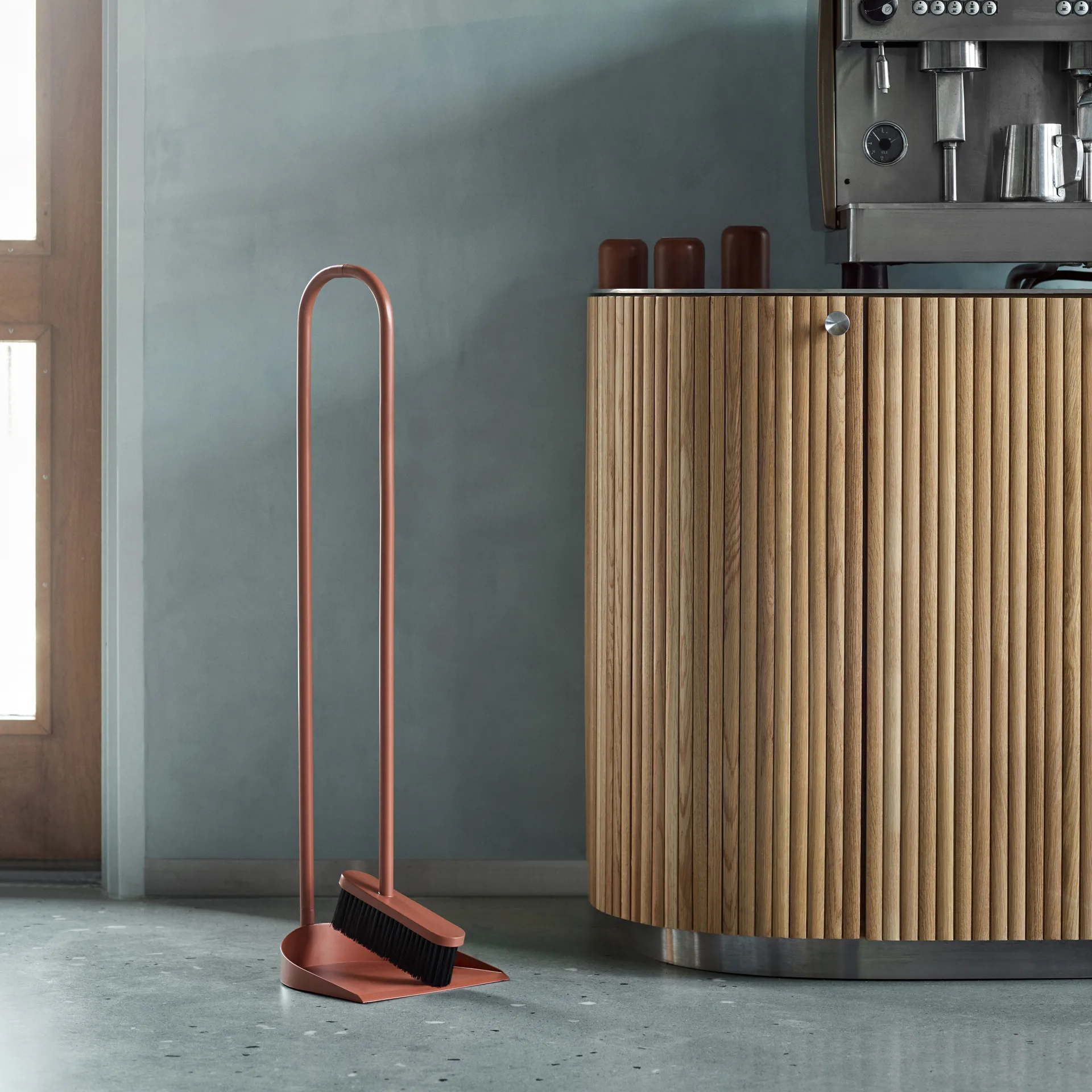 Cane σκούπα και ξεσκονόπανο, σκουριά Northern