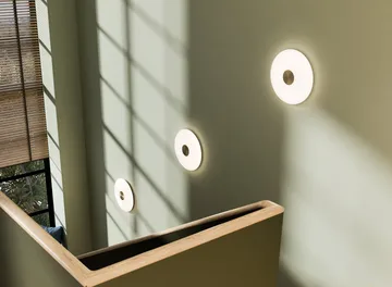 Glint φωτιστικό τοίχου Ø36 εκ. - Οπαλικό γυαλί λευκό - Northern