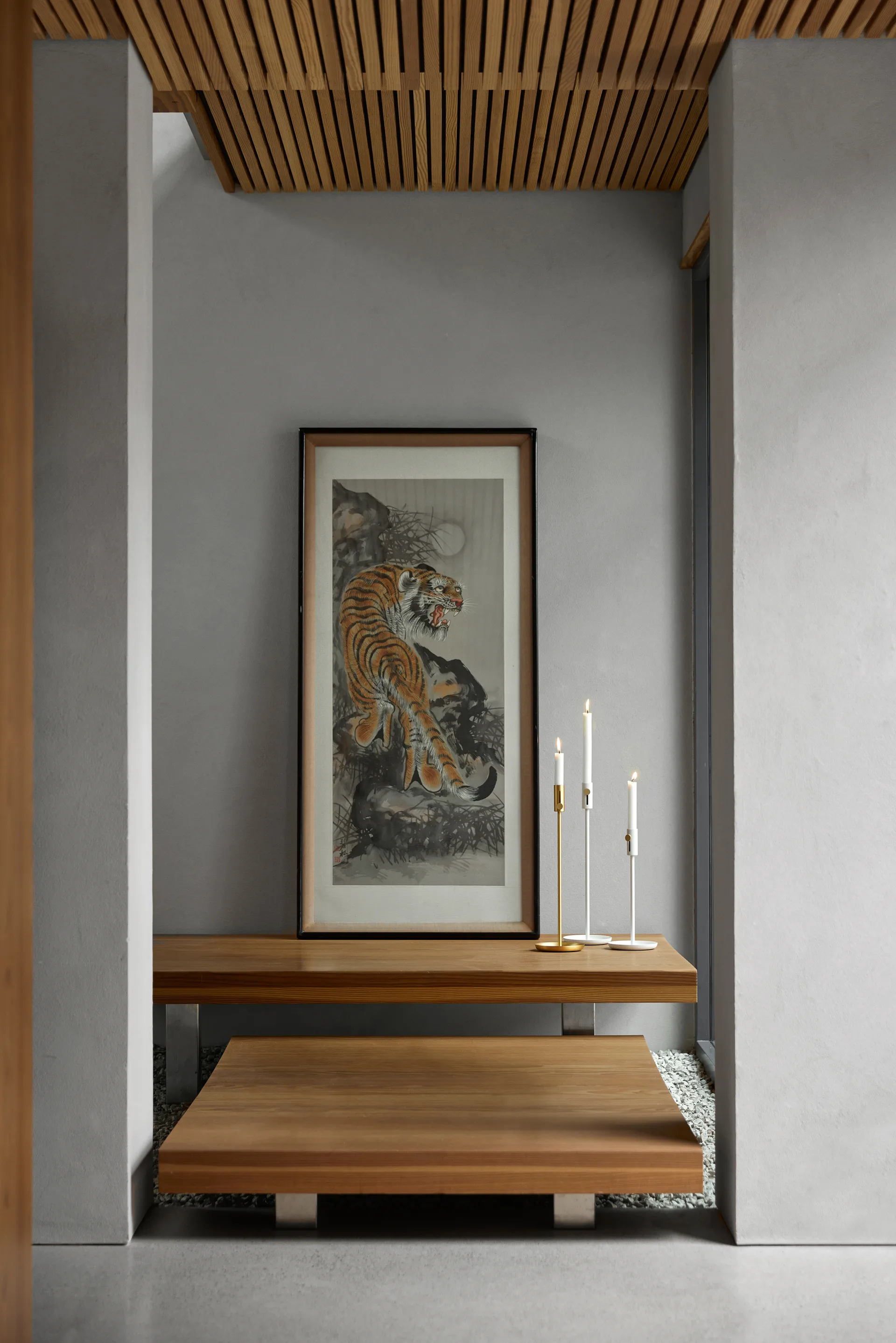 Granny λαμπάδα κεριού 44 εκ, Λευκό Northern