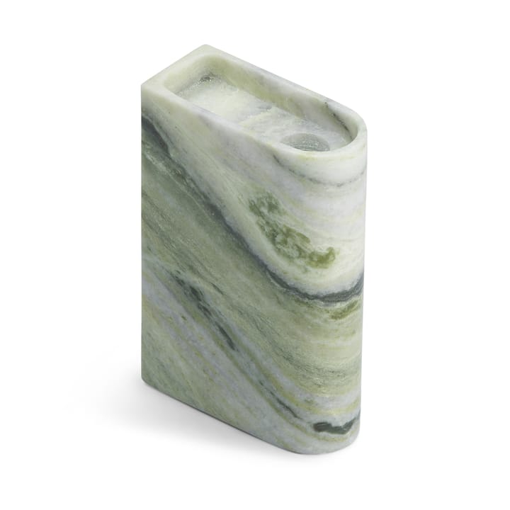 Μονολιθικό κηροπήγιο μεσαίο - Mixed green marble - Northern