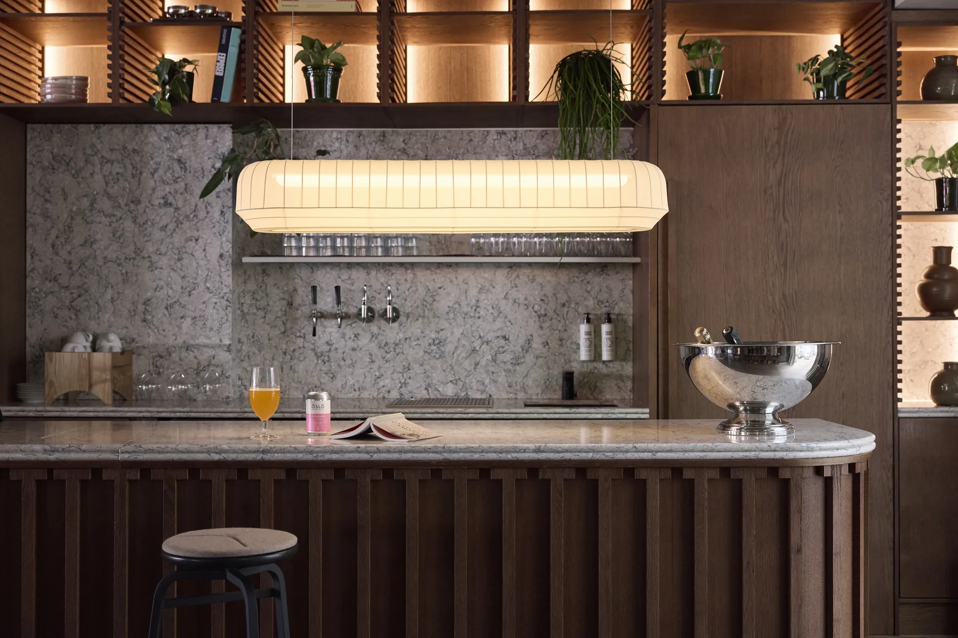 Tradition φωτιστικό οροφής Linear 120 εκ., White Northern