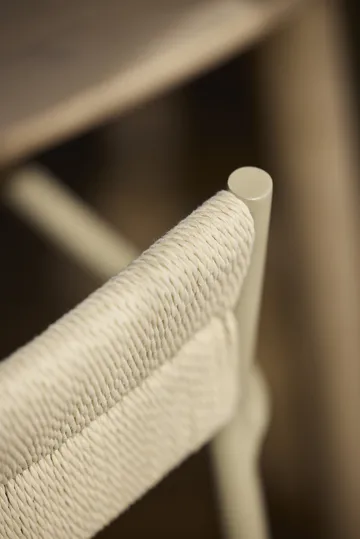 Vev καρέκλα με μπράτσα - Grey beige-natural rope - Northern