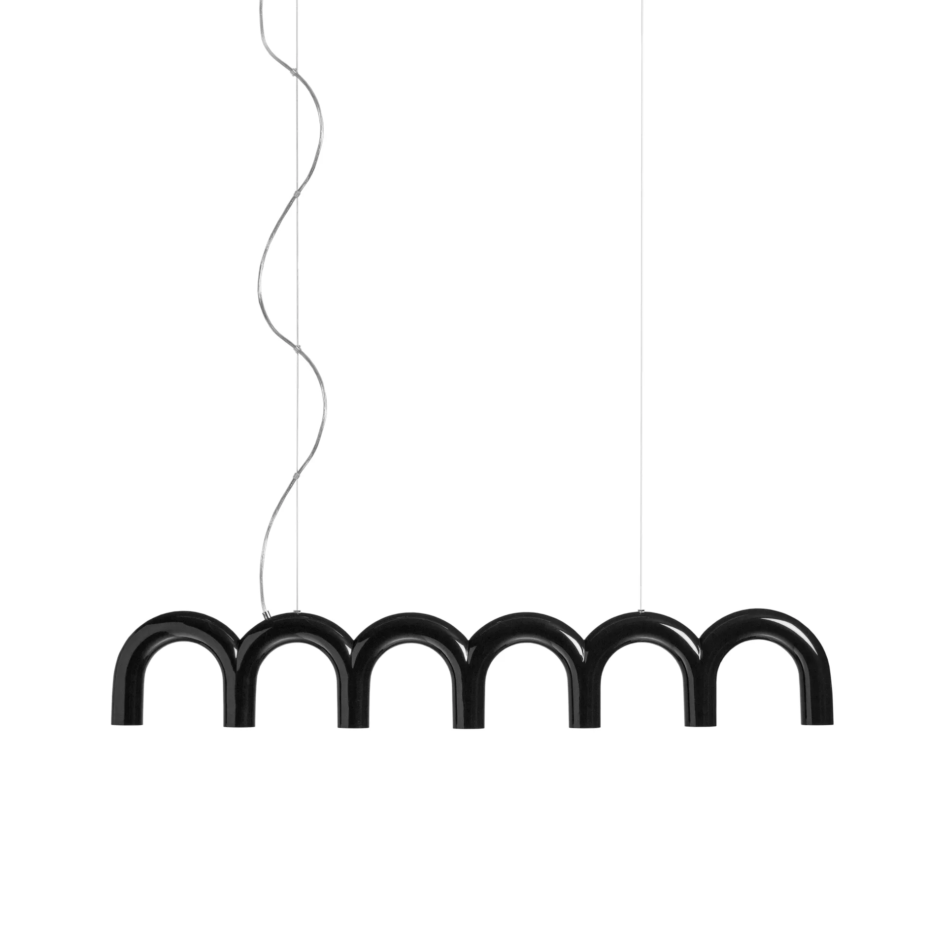 Κρεμαστό φωτιστικό Arch 125,6 cm, Black Oblure