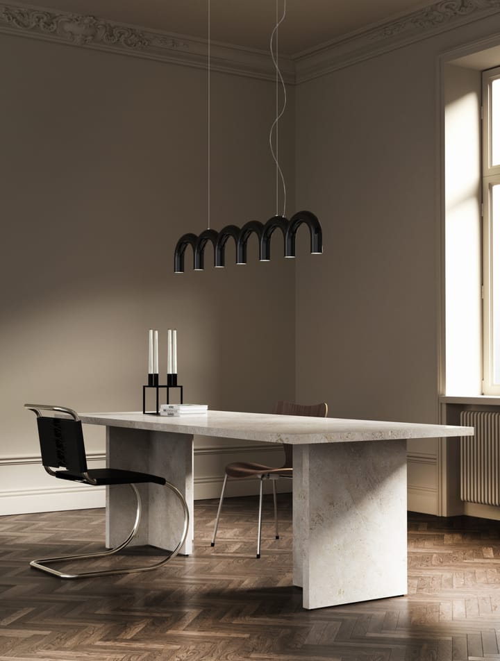 Κρεμαστό φωτιστικό Arch 125,6 cm, Black Oblure