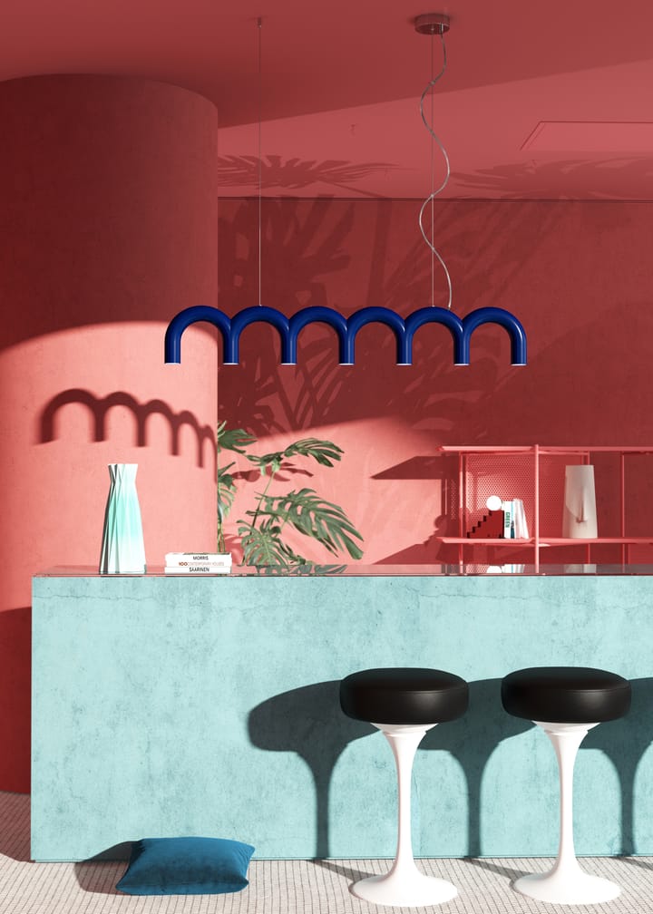 Κρεμαστό φωτιστικό Arch 125,6 cm, Blue Oblure