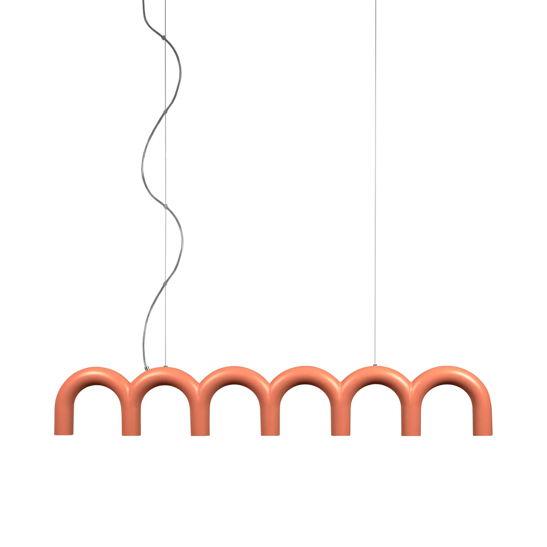 Κρεμαστό φωτιστικό Arch 125,6 cm, Nude Oblure