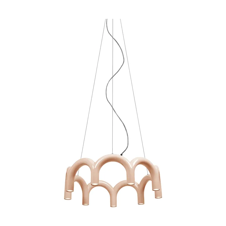 Κρεμαστό φωτιστικό Arch circle - Nude, Ø76 cm - Oblure