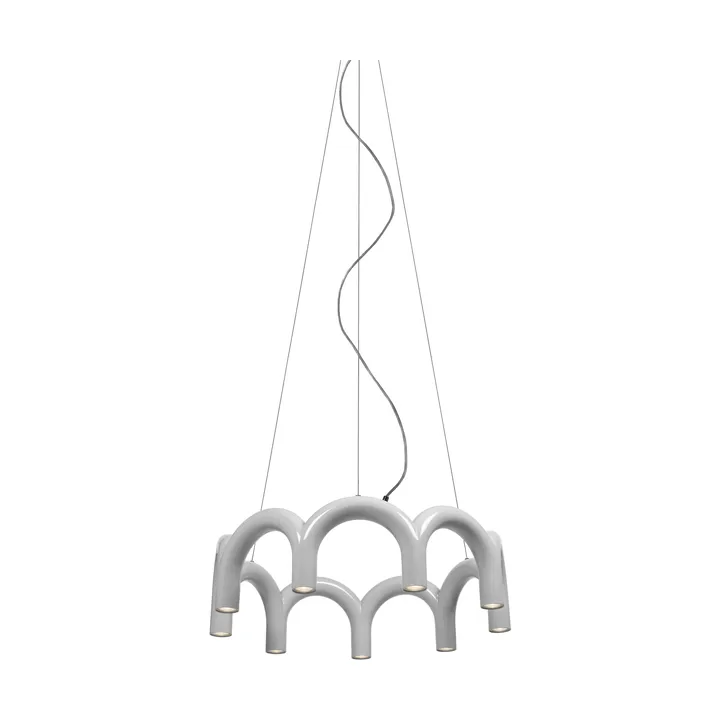 Κρεμαστό φωτιστικό Arch circle - White, Ø76 cm - Oblure