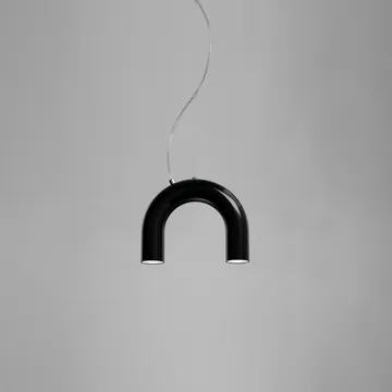 Arch single κρεμαστό φωτιστικό - Black, 25,5 εκ. - Oblure