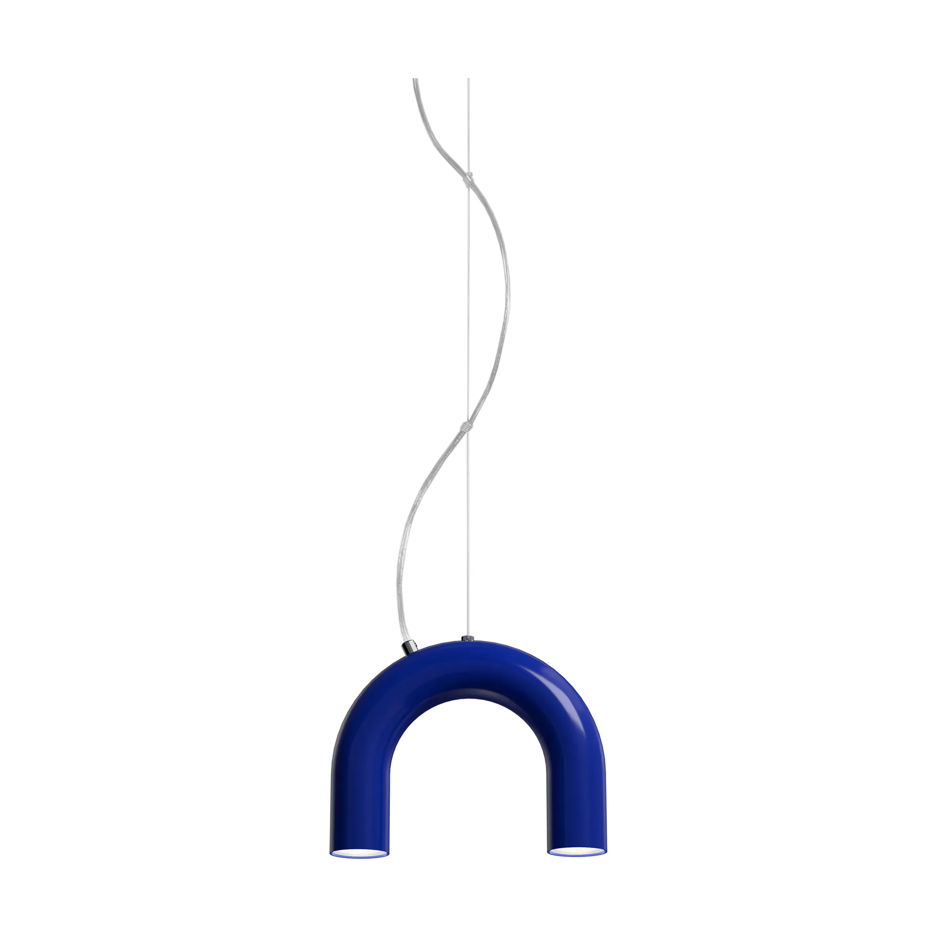 Arch single κρεμαστό φωτιστικό, Blue, 25,5 εκ. Oblure