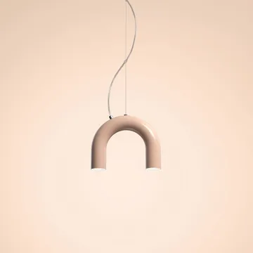 Arch single κρεμαστό φωτιστικό - Nude, 25,5 εκ. - Oblure
